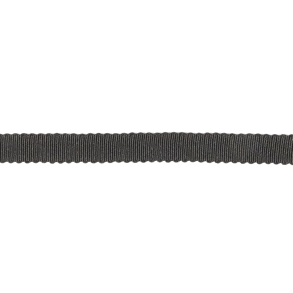 Black Recycled Polyester Petersham Grosgrain Ribbon - 6mm - Joann Fabrics