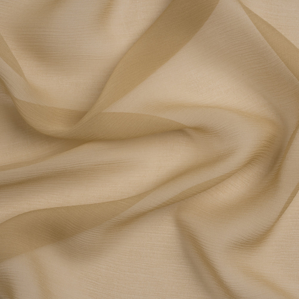 Crinkled Silk Chiffon - Cornstalk - Premium Collection - Joann Fabrics