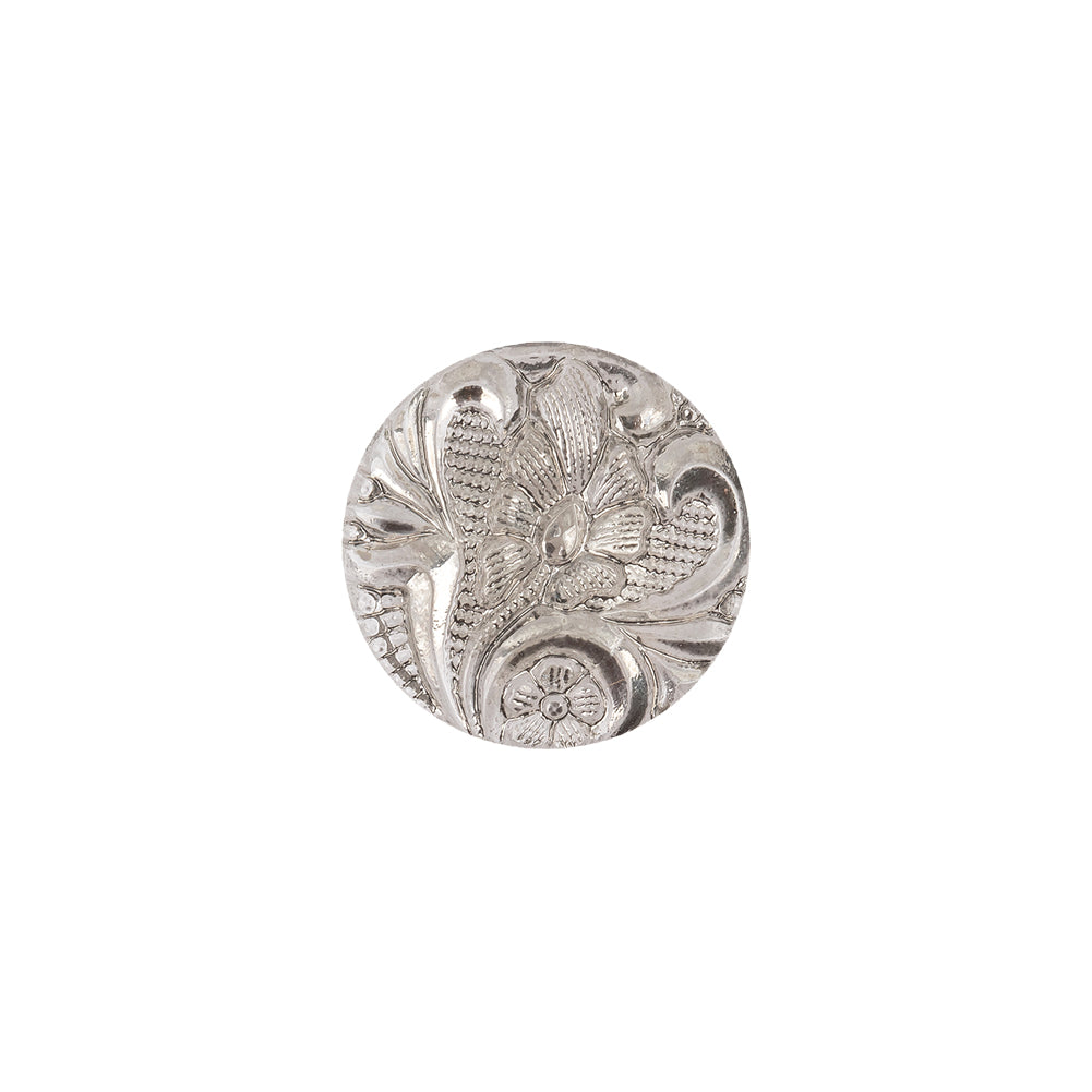 Vapor Translucent Floral Shank Back Glass Button - 22L/14mm - Joann Fabrics