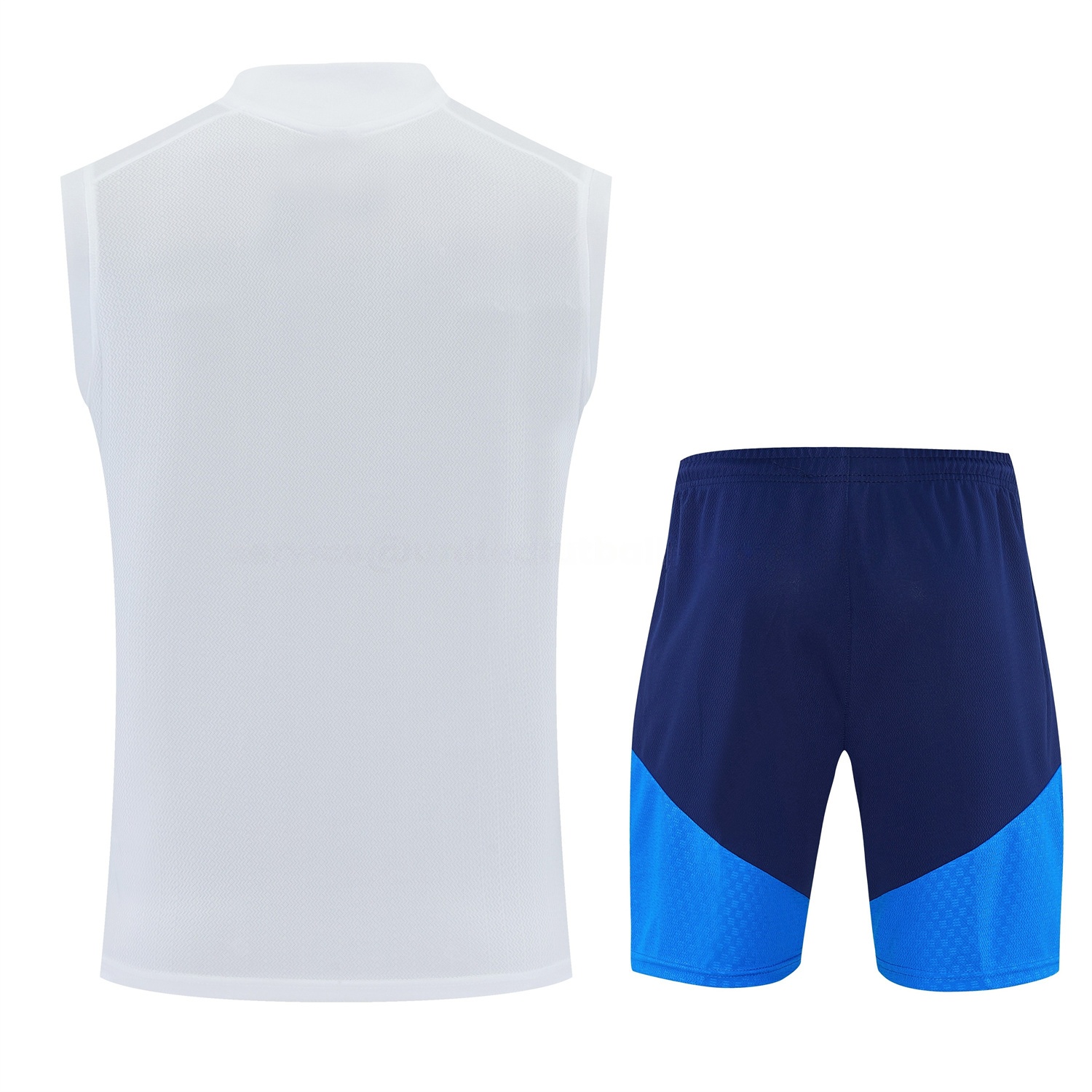 Colombia 2026 Vest Training Set - White Vest and Blue Shorts - UnitedFutballJersey