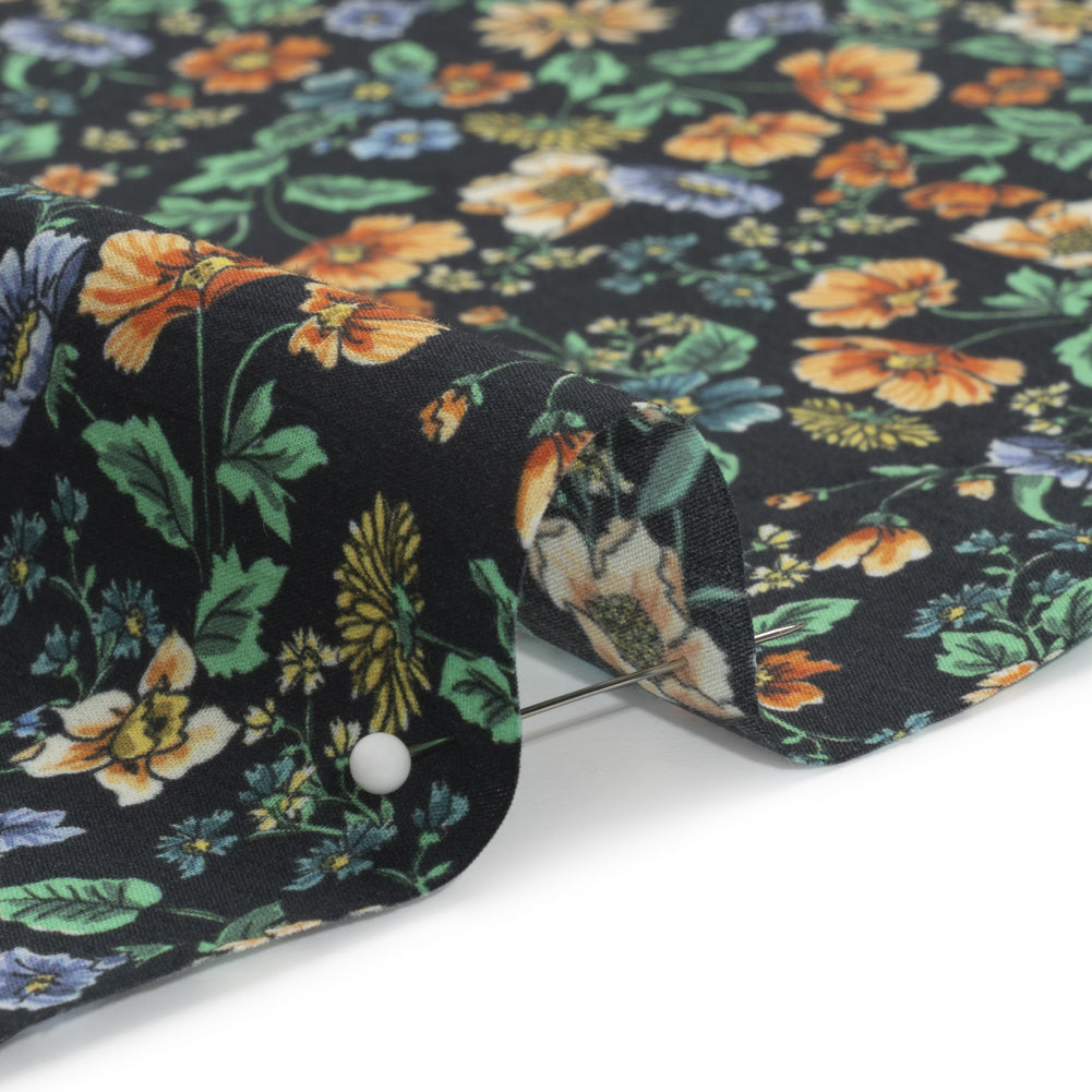 Mood Exclusive Picking Poppies Cotton Poplin - Joann Fabrics