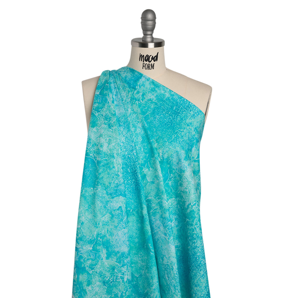 Stonehenge Quilting Cotton by Northcott - Light Peacock Quartz Abstract - Gradations II Collection - Joann Fabrics