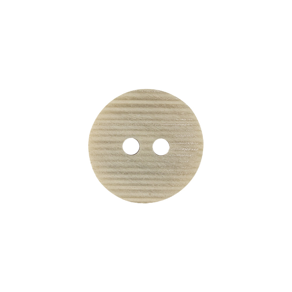 Almond Milk, Shitake and Golden Fleece Textured Stripes 2-Hole Plastic Button - 24L/15mm - Joann Fabrics