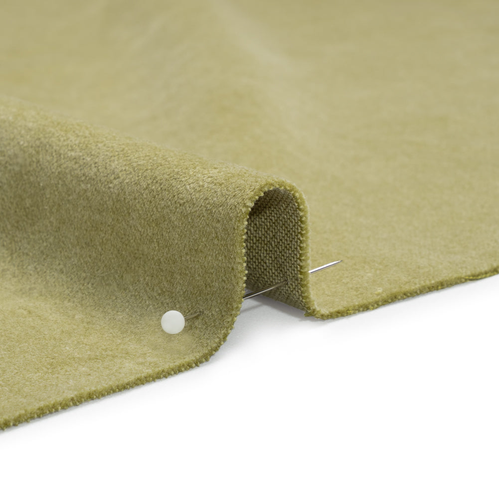 Cotton and Polyester Upholstery Velvet - Lime - Banton Collection - Joann Fabrics