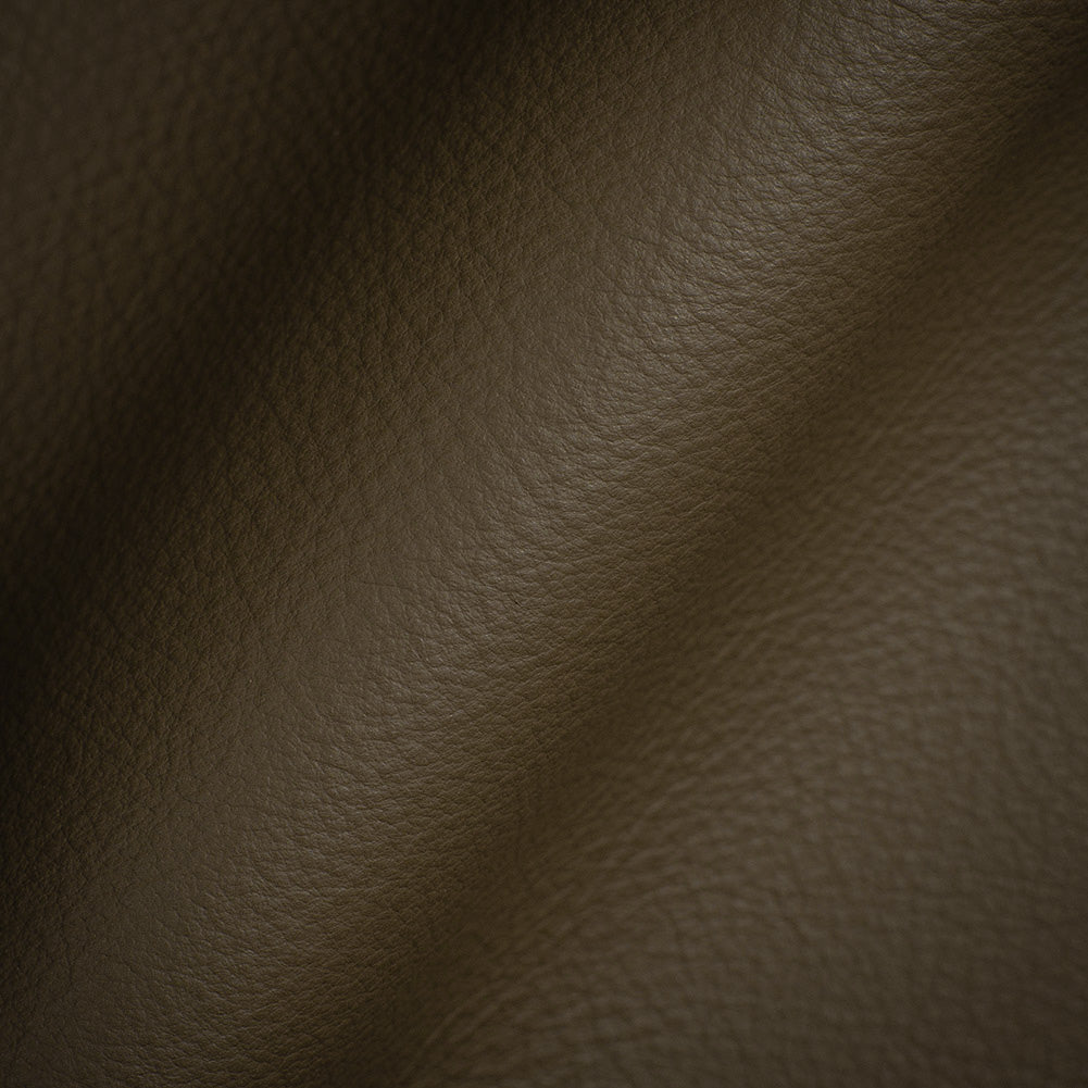 Port Italian Khaki Top Grain Performance Cow Leather Hide with Protective Finish - Joann Fabrics
