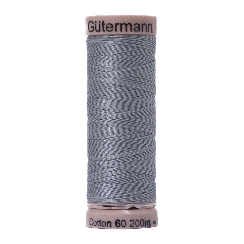 Gutermann 60 Wt Natural Cotton Thread 200m - 9150 Pro Cool Grey - Joann Fabrics