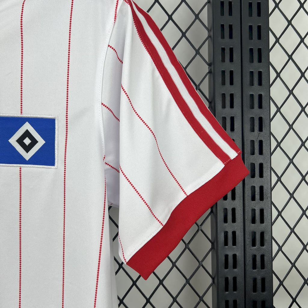 1983-1984 Retro Hamburger SV Home Football Jersey 1:1 Thai Quality