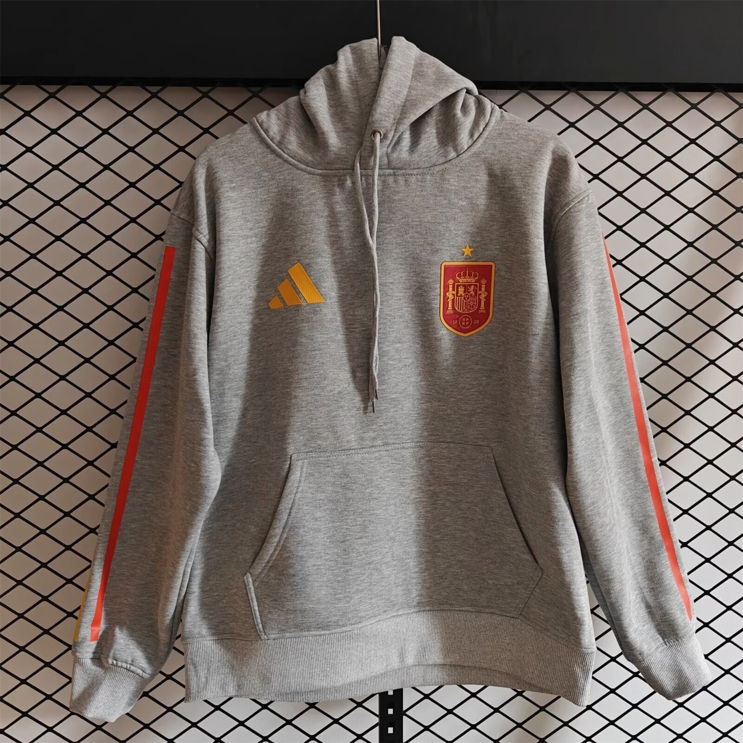 Spain 2026 Home Unisex Pullover Hoodie - UnitedFutballJersey