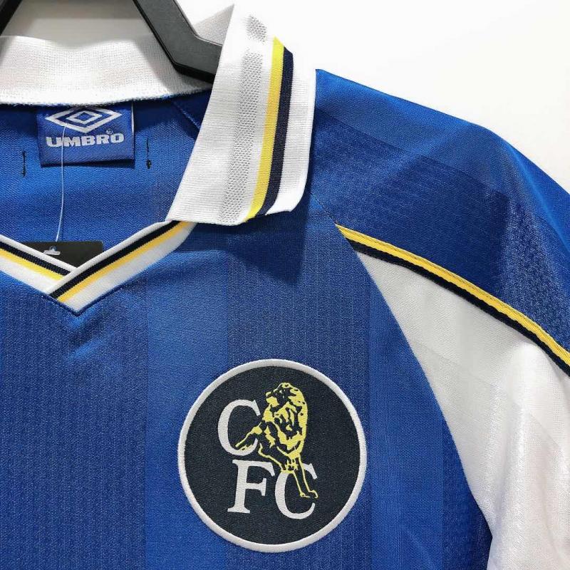 1997-1999 Retro Chelsea Home Football Shirt 1:1 Thai Quality
