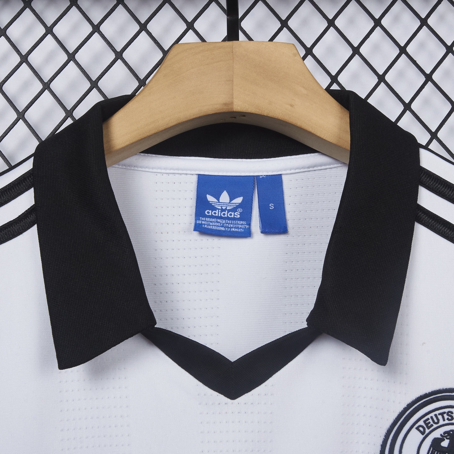 Retro Germany 1988-91 Home Polo Jersey - UnitedFutballJersey