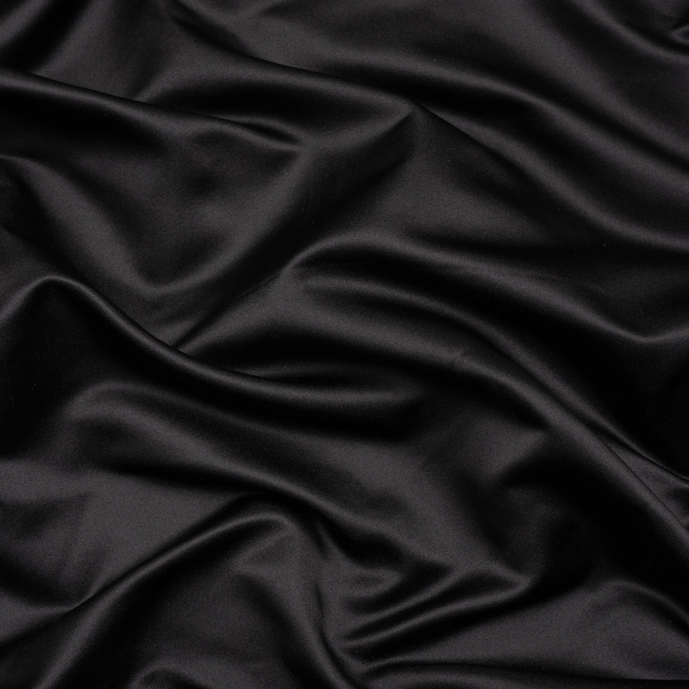 Silk Duchesse Satin - Black - Premium Collection - Joann Fabrics