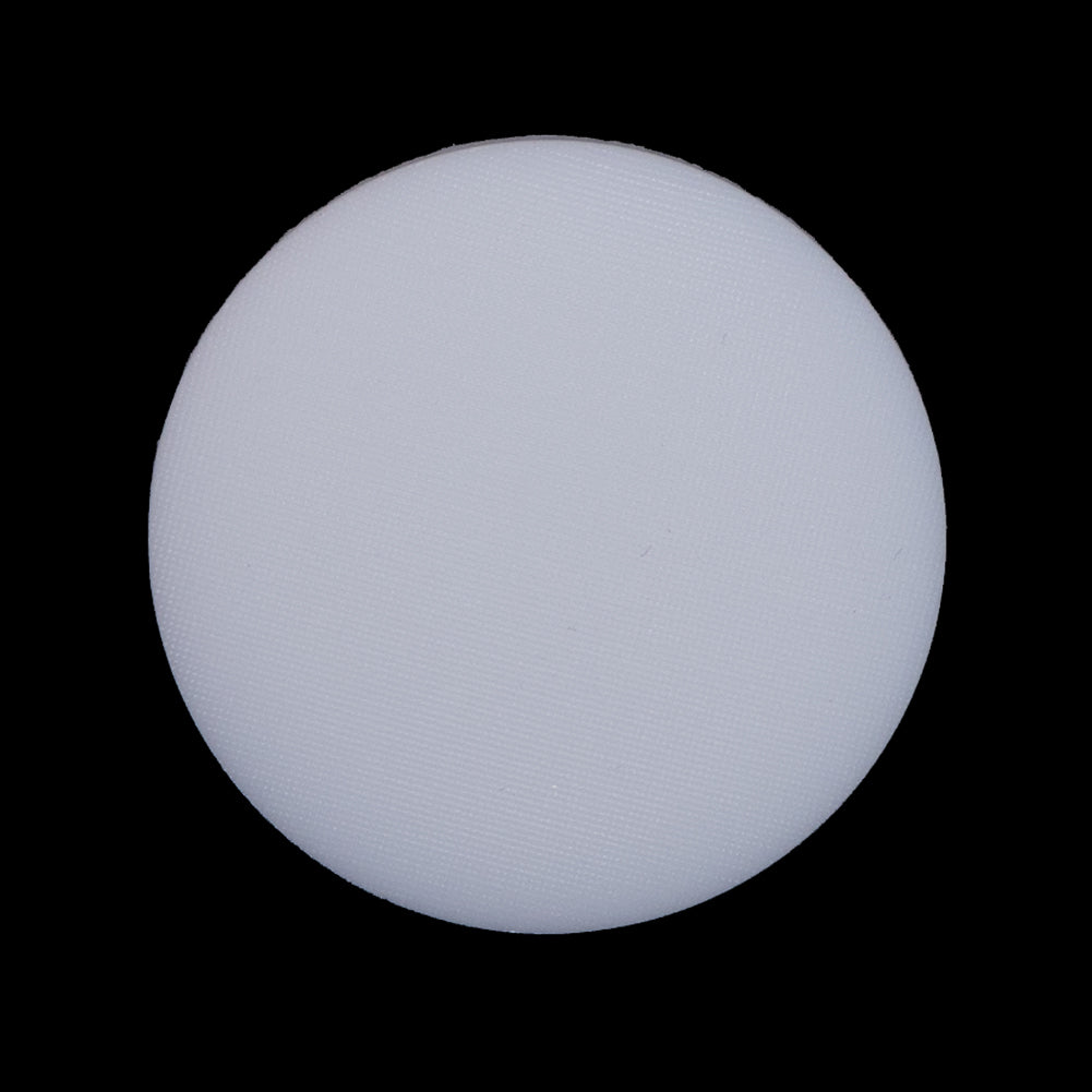 White Plastic Shank-Back Button - 44L/28mm - Joann Fabrics