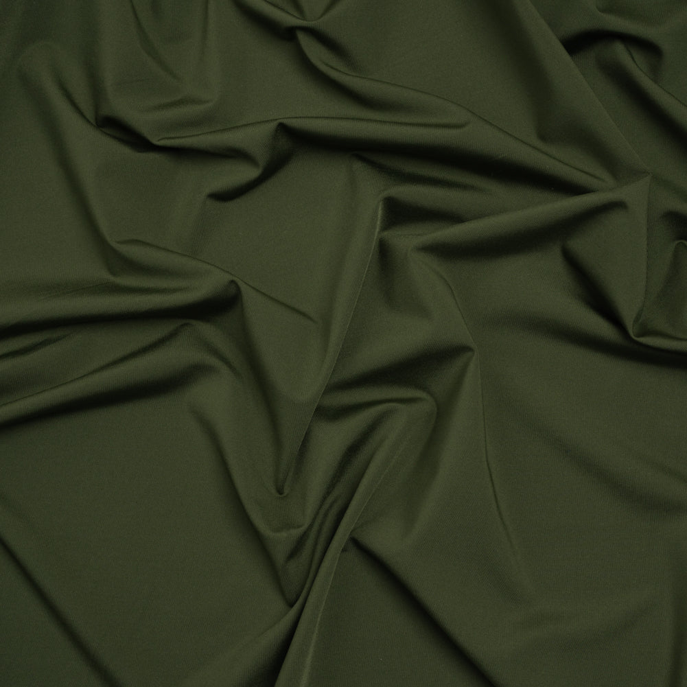 Stretch Nylon Interlock Knit - Olive Green - Designer Deadstock - Joann Fabrics
