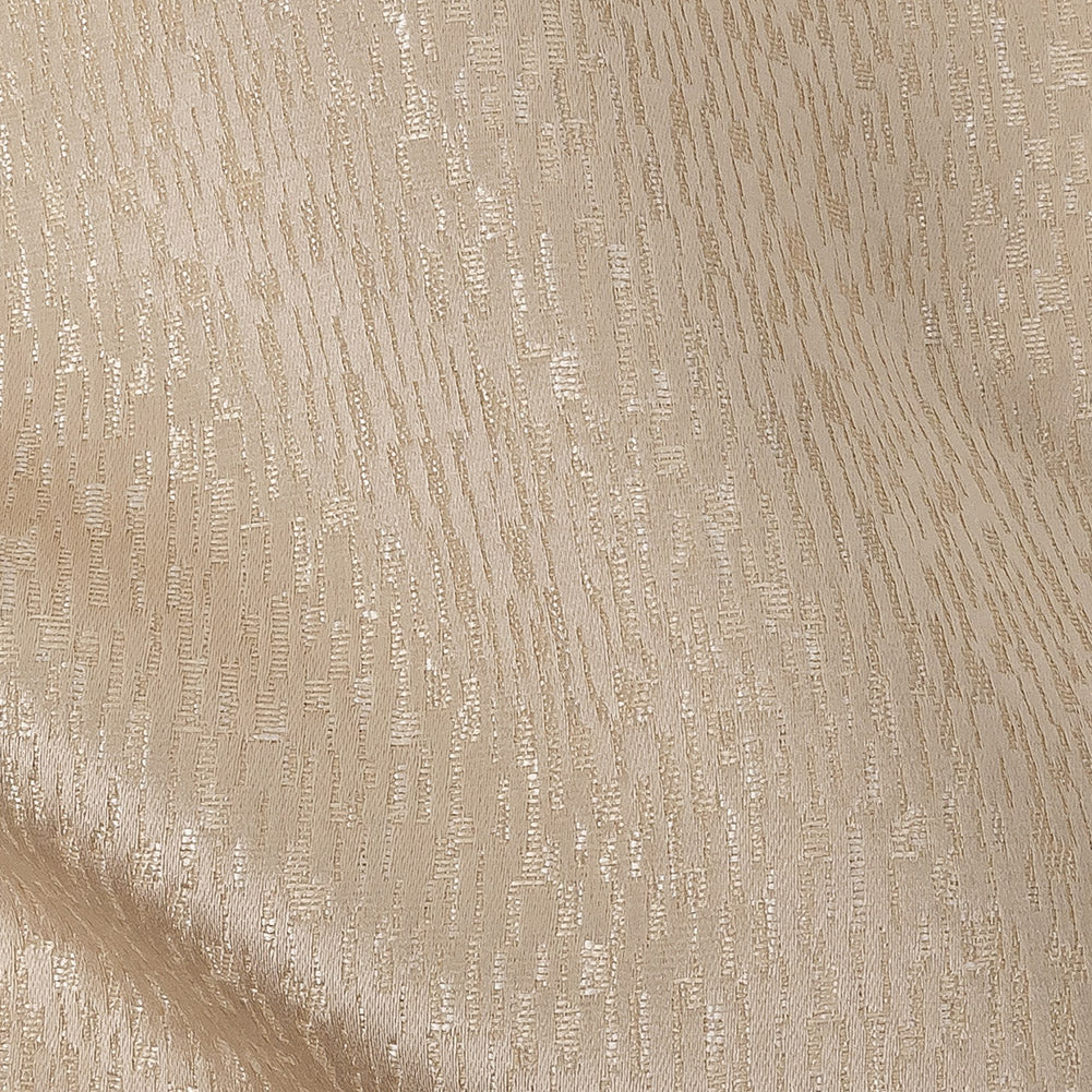 Polyester Jacquard - Champagne Raindrop Streaks - British Imported - Joann Fabrics