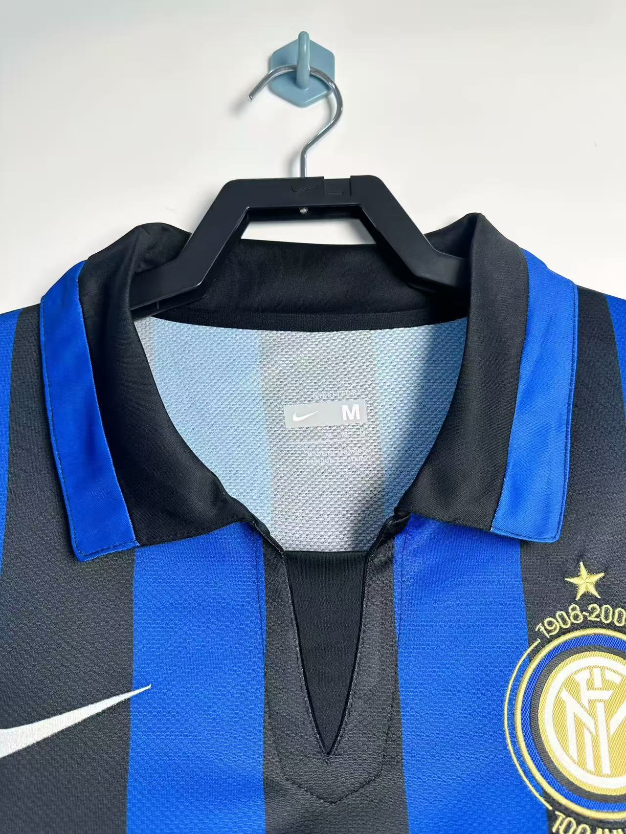 2007/2008 Retro Inter Milan Home Euro Football Jersey 1:1 Thai Quality