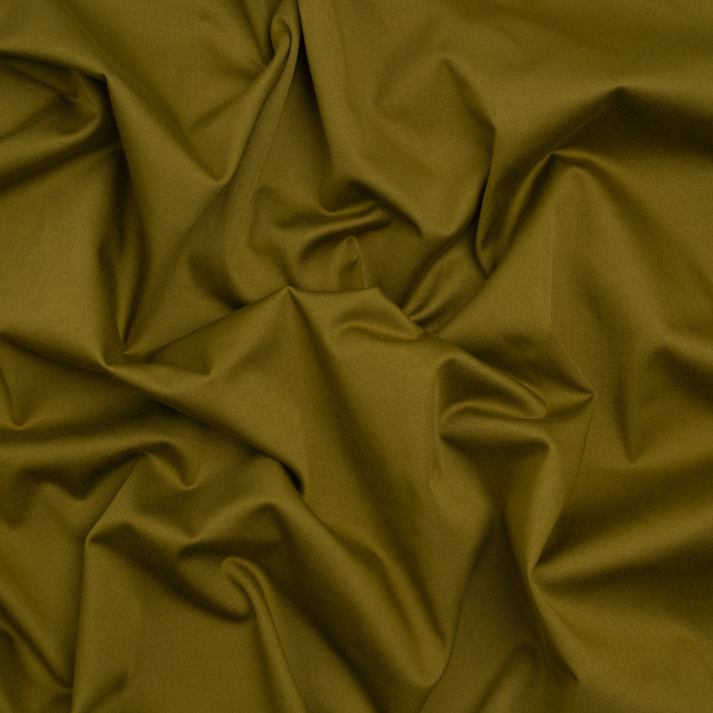 Stretch Cotton Sateen - Olive Green - Mood Exclusive Carlos Collection - Joann Fabrics