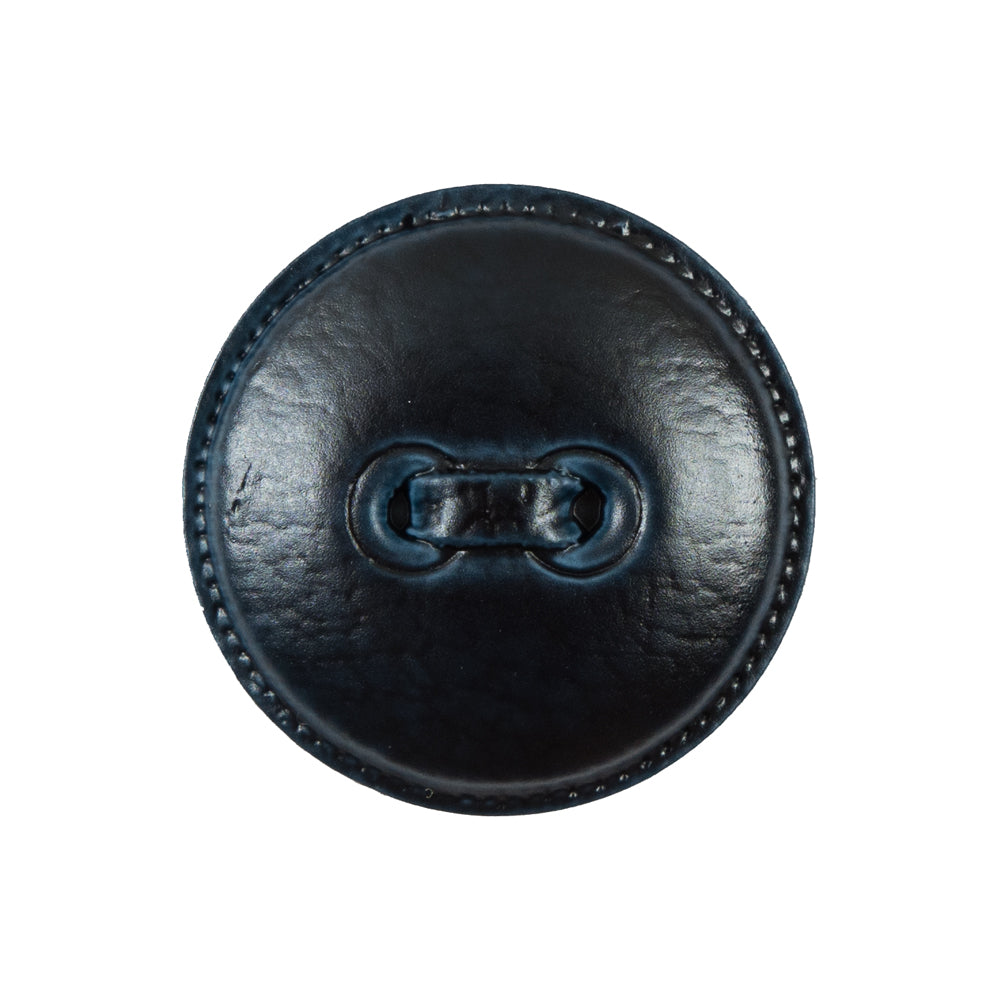 Italian Navy Faux Leather Plastic Button - 40L/25.5mm - Joann Fabrics