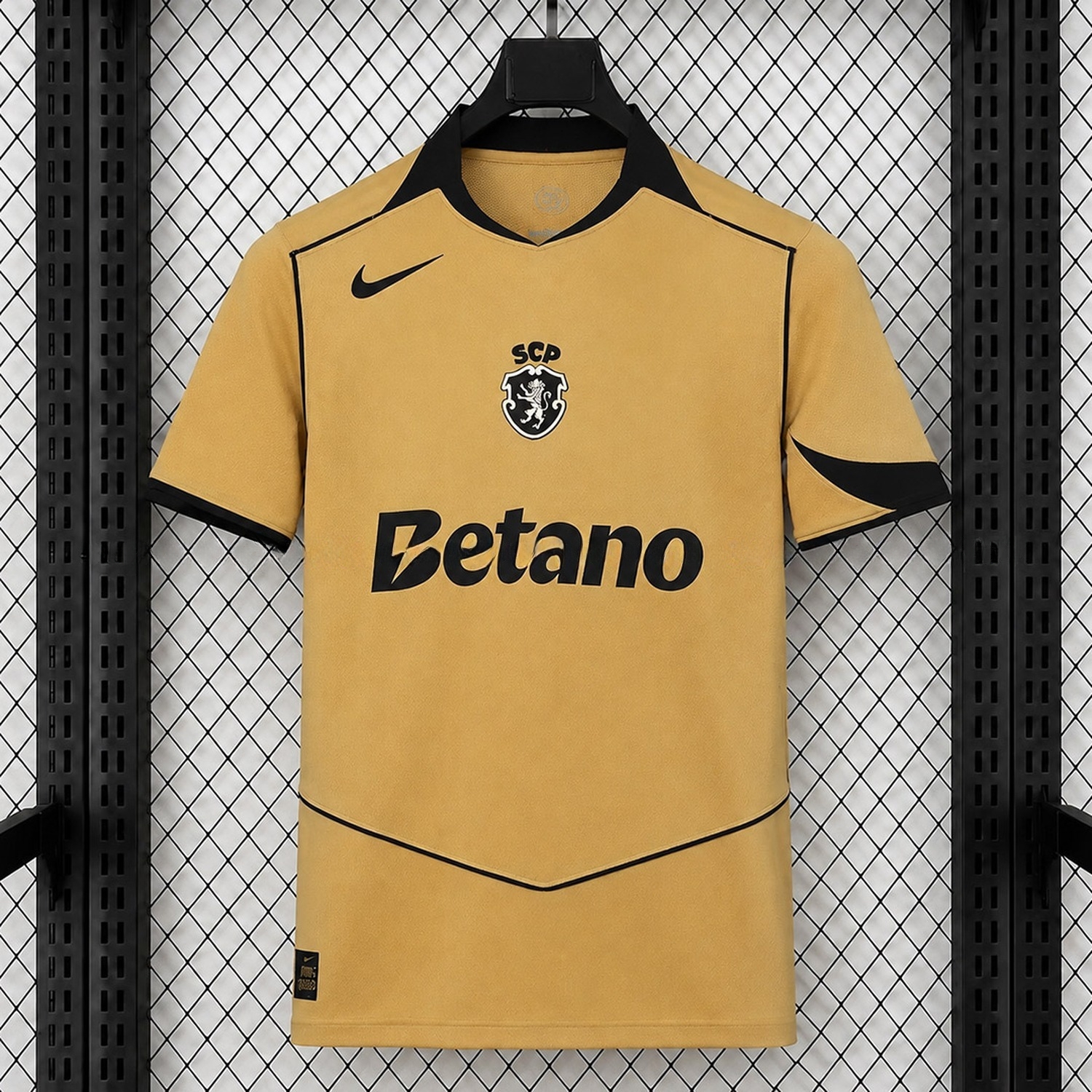 Sporting CP 26-27 Away Gold Jersey - Fans Version - UnitedFutballJersey