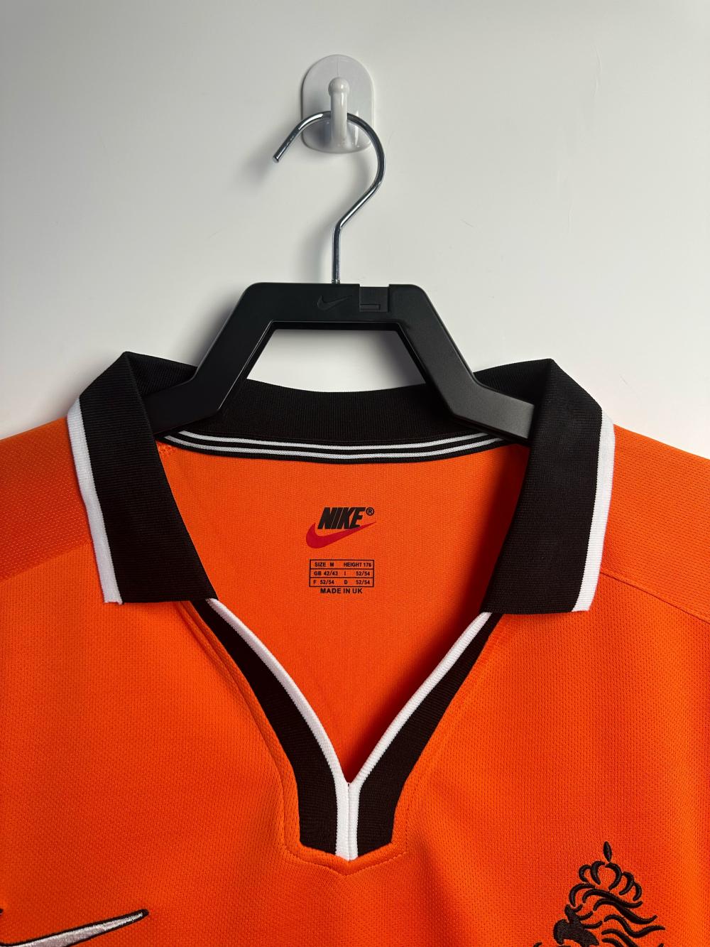 1998 Retro Long Sleeve Netherlands Home Football Shirt 1:1 Thai Quality