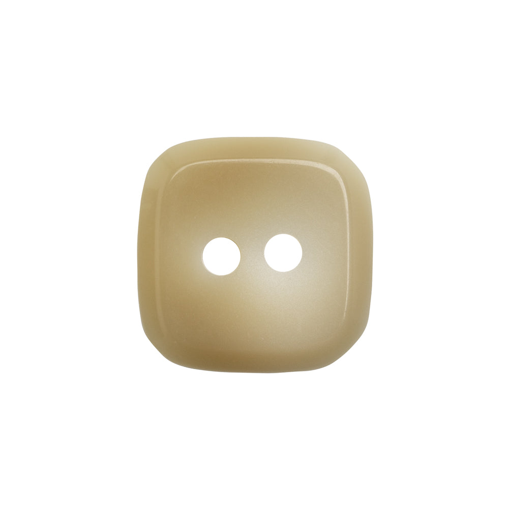 Square Plastic 2-Hole Button - 36L/23mm - Beige Ombre - Joann Fabrics