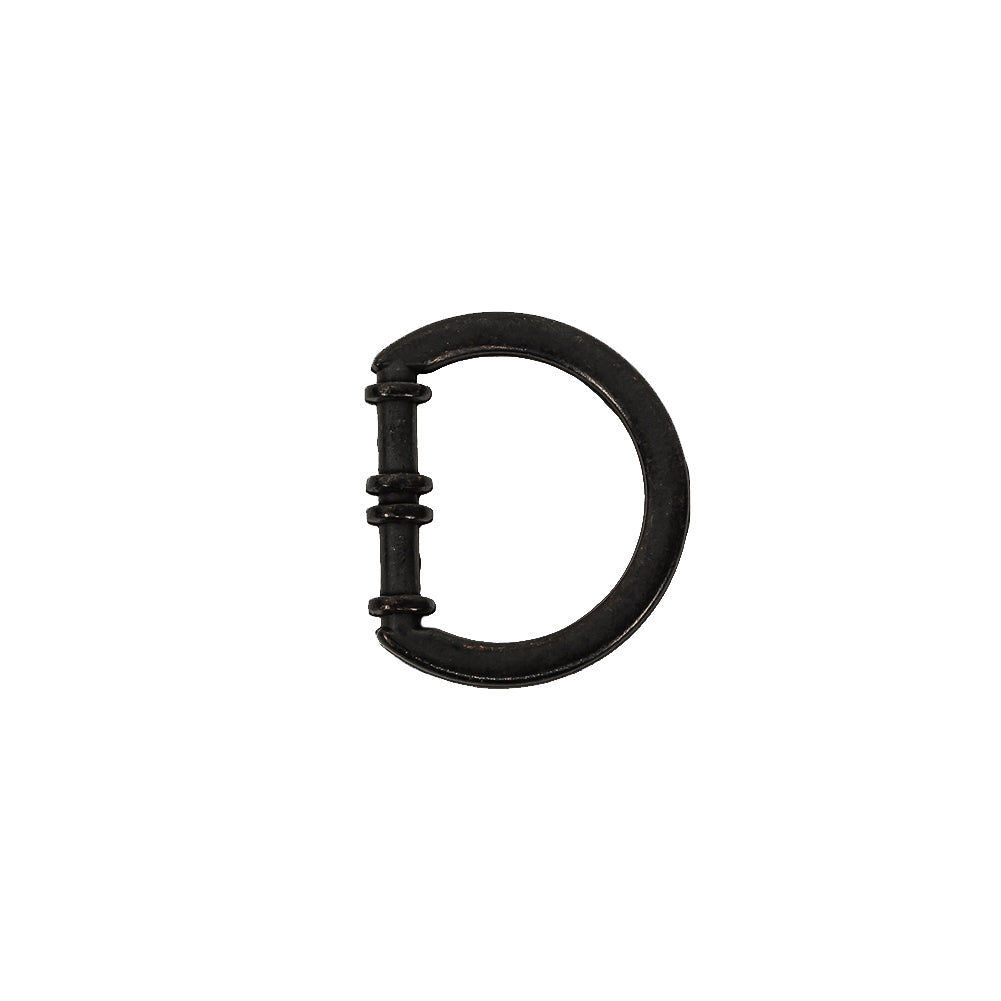 Carbon Cast Metal Rounded D-Ring - 15mm - Joann Fabrics