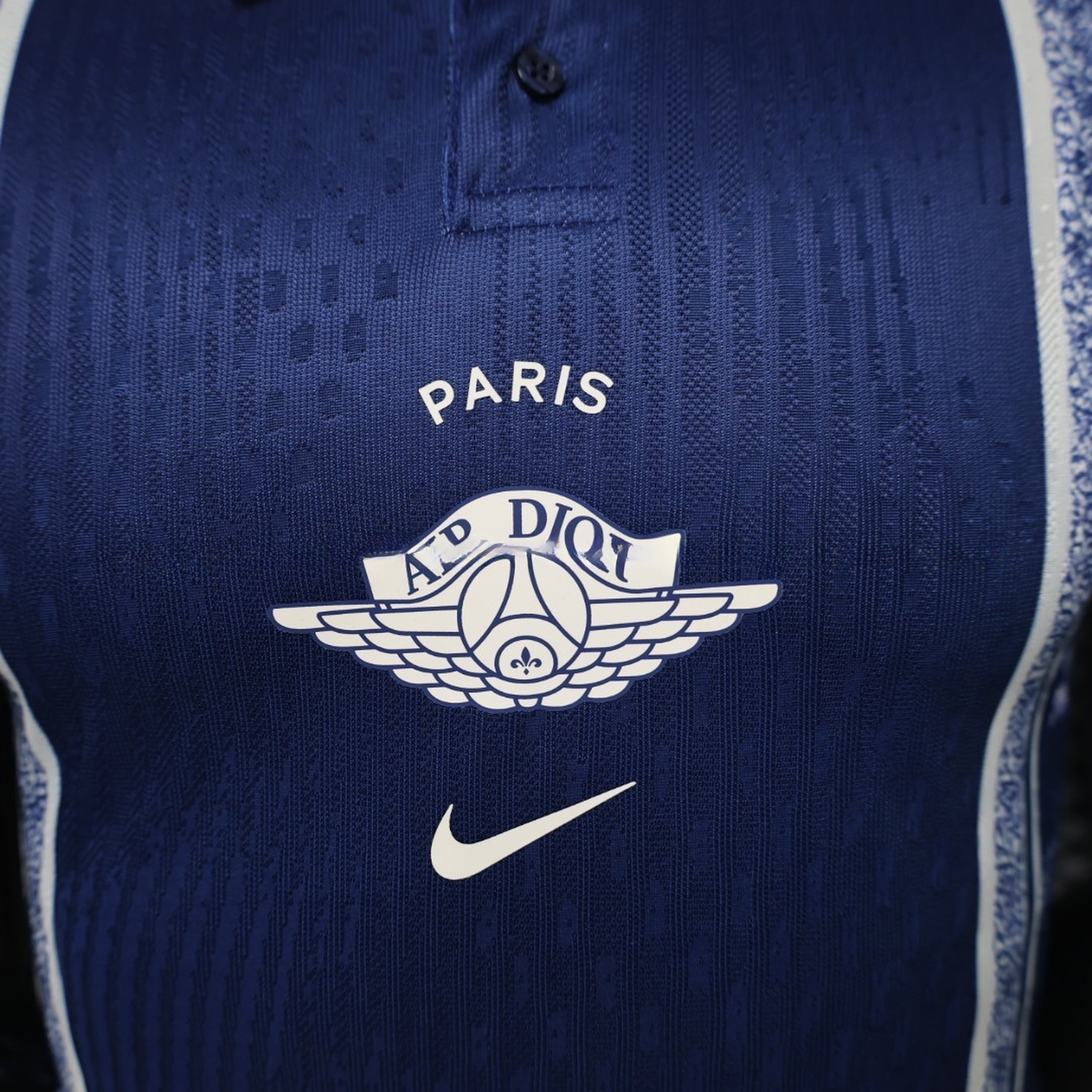 Paris Saint-Germain PSG 26-27 Navy White Porcelain Special Jersey - Player Version - UnitedFutballJersey