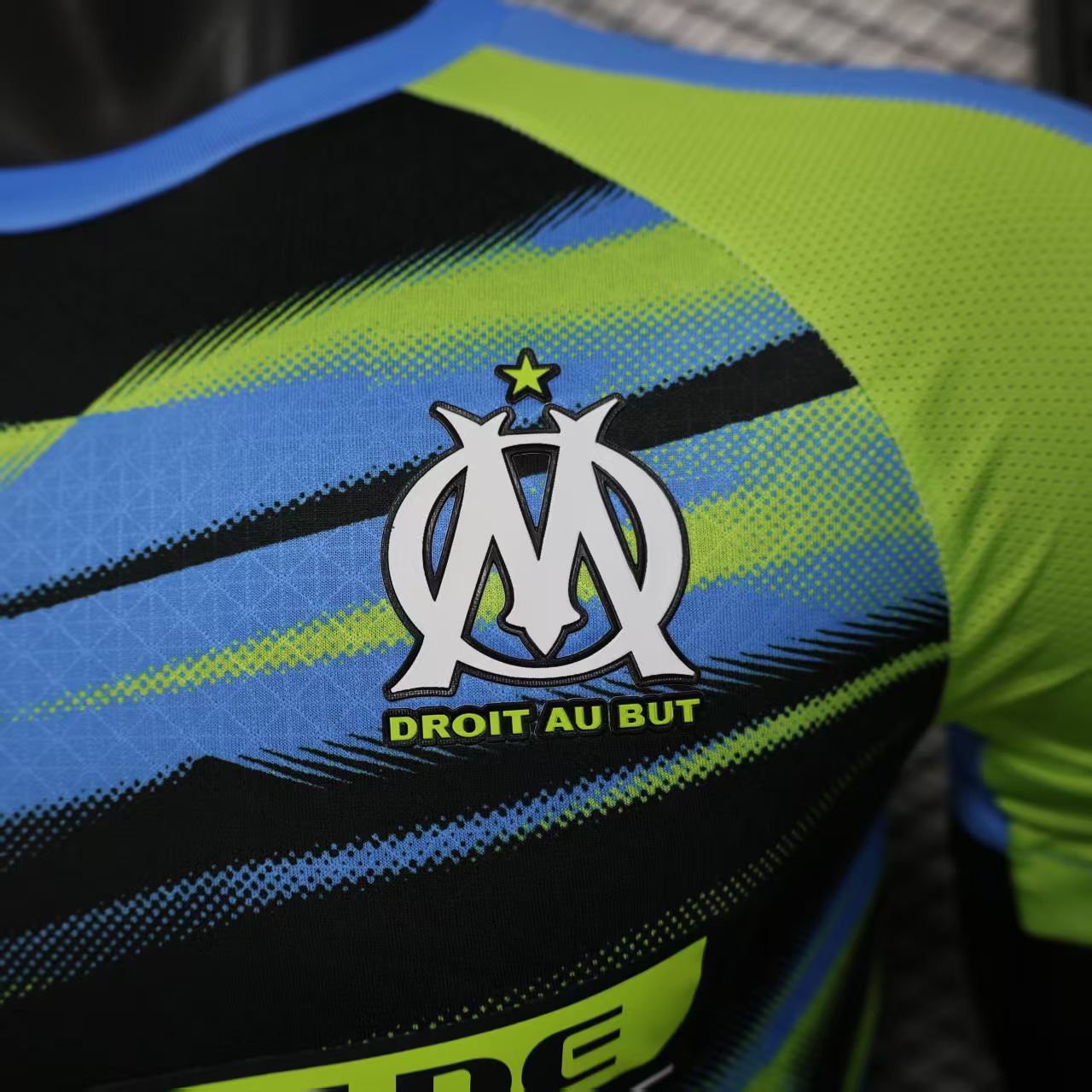 2025/2026 Player Version Olympique de Marseille Training Suit Football Jersey 1:1 Thai Quality