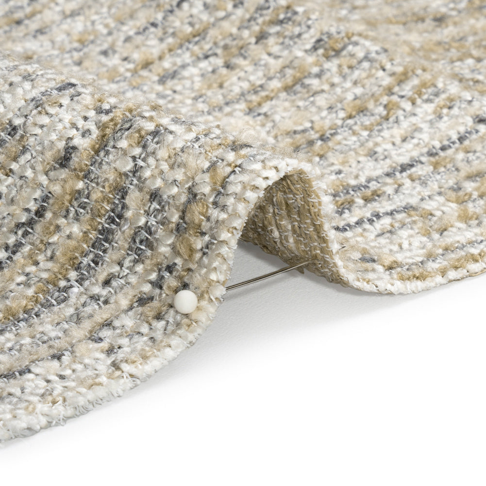 Upholstery Boucle - Stone Stripes - Valemount Collection - Joann Fabrics