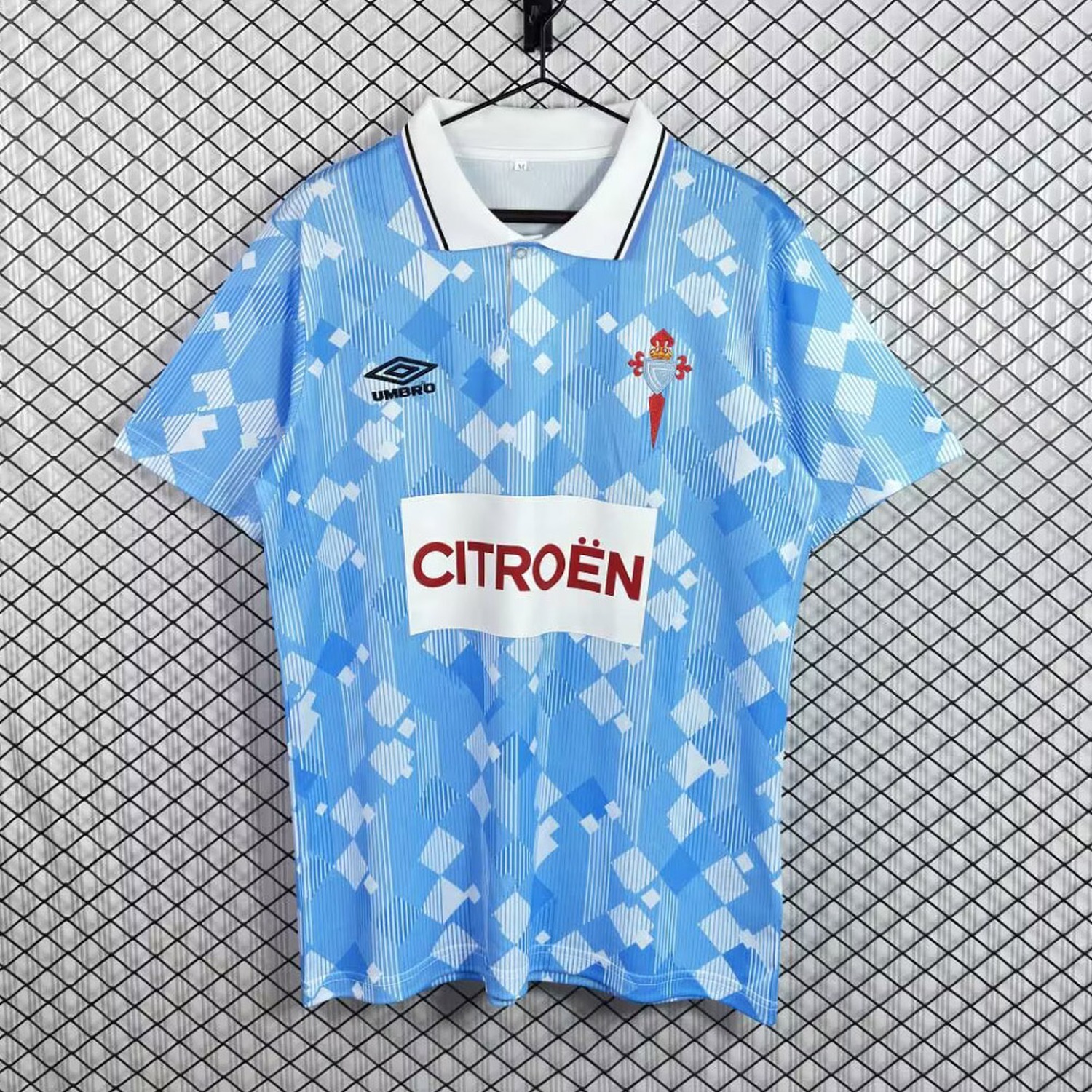 Retro Celta Vigo 1992-93 Home Sky Blue Jersey - UnitedFutballJersey
