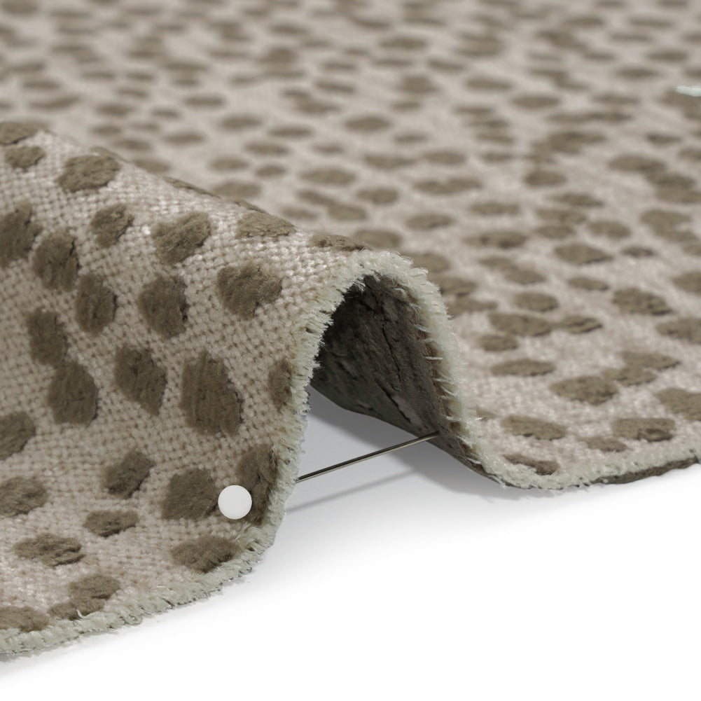 Upholstery Chenille - Truffle Spotted - Piperhill Collection - Joann Fabrics