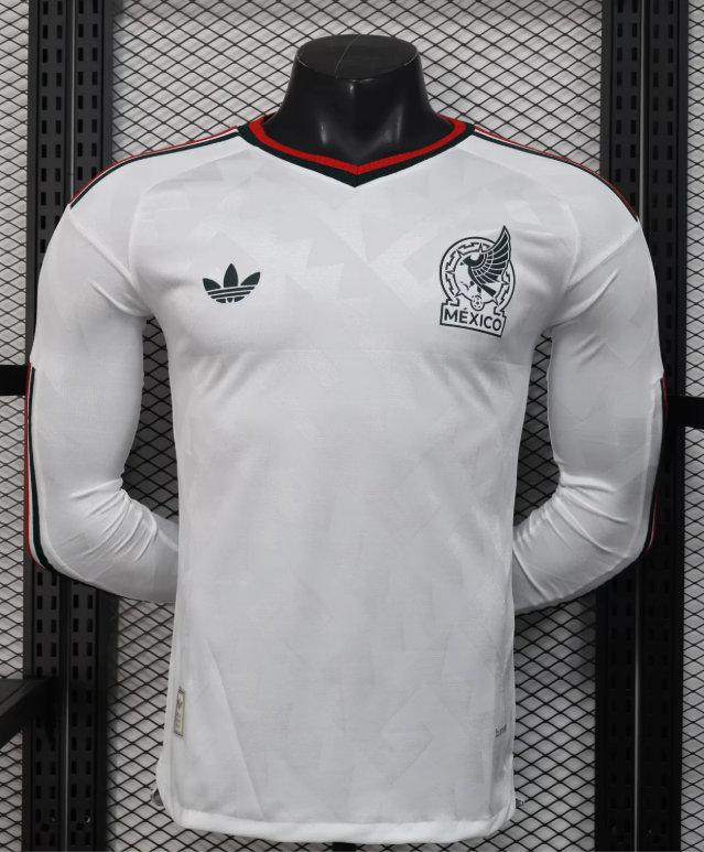 2026 Player Version Long Sleeve Mexico Away Football Shirt 1:1 Thai Quality