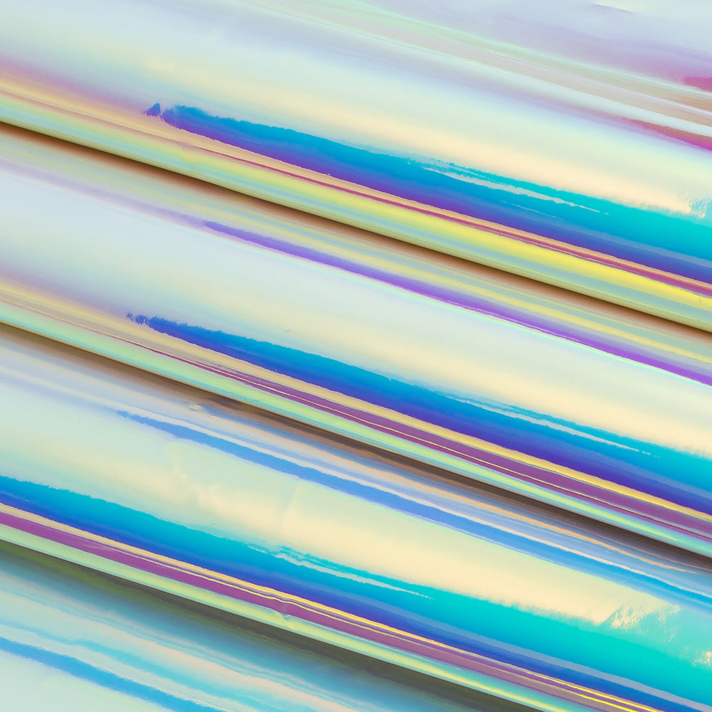 Kiki Iridescent Pink, Lilac and Blue Fabric-Backed Vinyl - Joann Fabrics