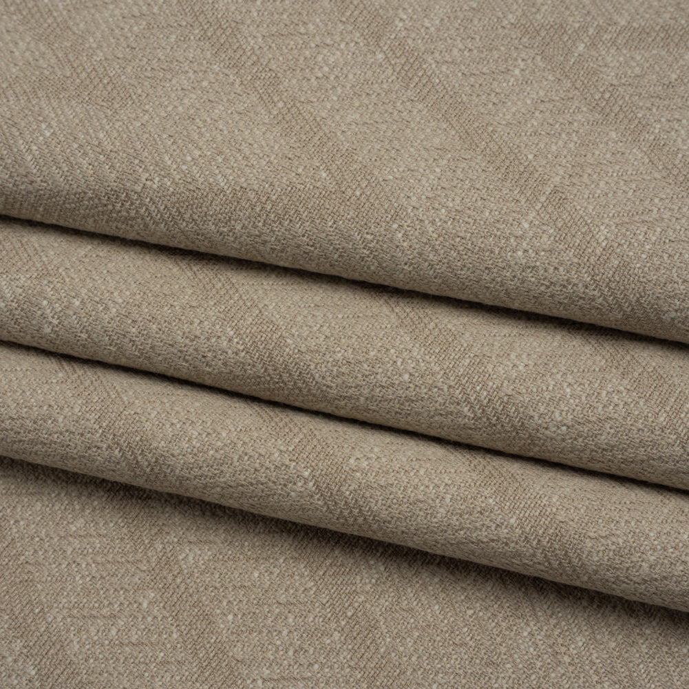 Recycled Polyester and Cotton Drapery Twill Woven - Driftwood Chevrons - British Imported - Joann Fabrics