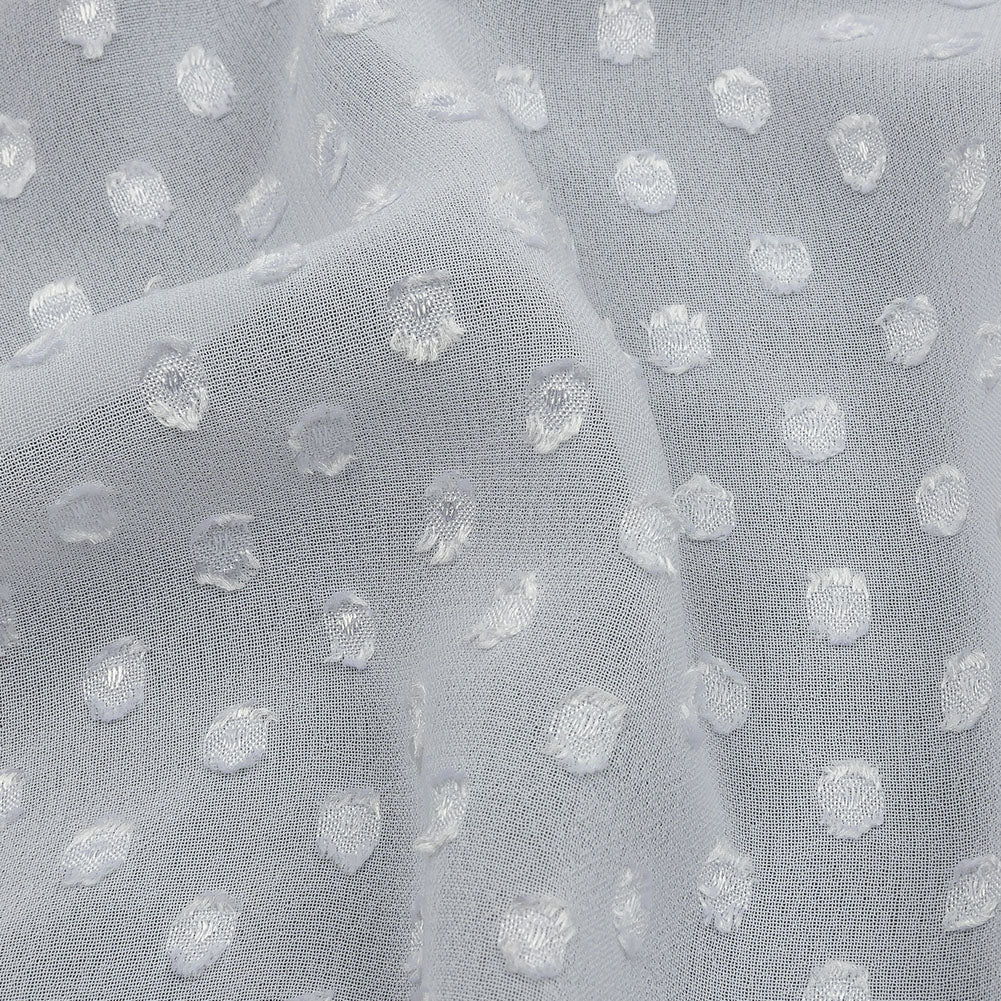 Polyester Swiss Dot - White - Mood Exclusive Annamae Collection - Joann Fabrics