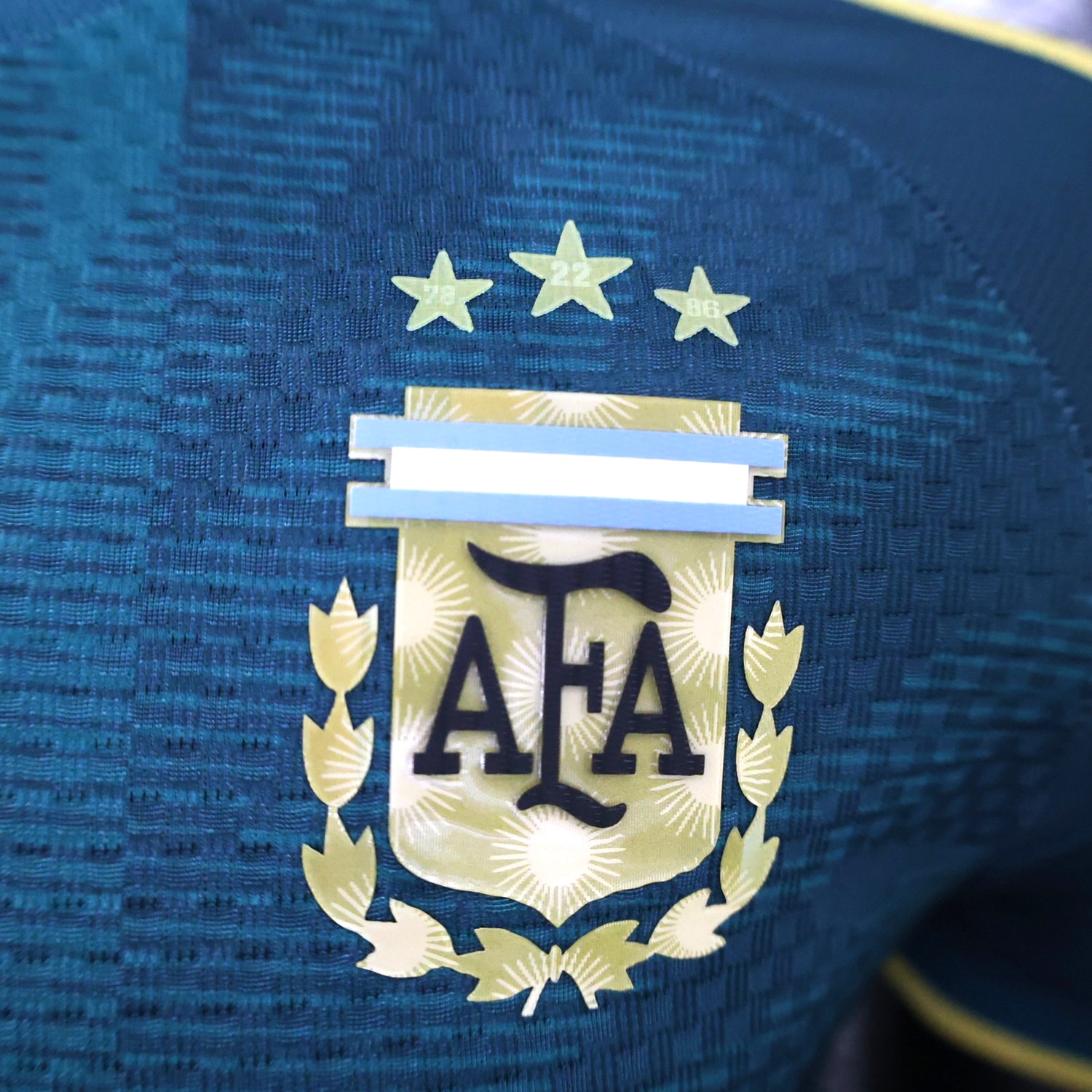 Argentina 2026 Messi Anniversary Green Special Jersey - Player Version - UnitedFutballJersey