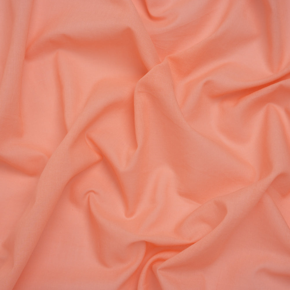 Cotton Voile - Persimmon Pink - Famous Australian Designer Deadstock - Joann Fabrics
