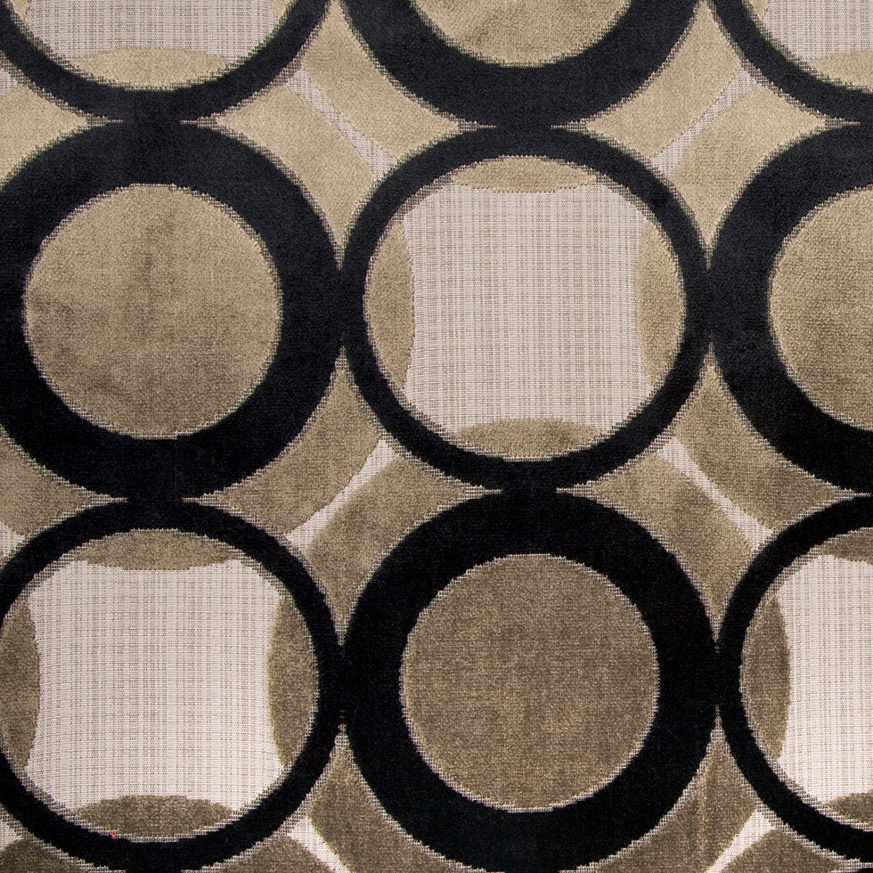 Black/Gray Geometric Chenille - Joann Fabrics