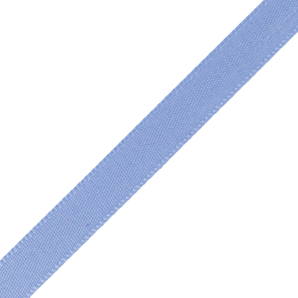Sky Blue Double Faced Satin Ribbon - 0.25