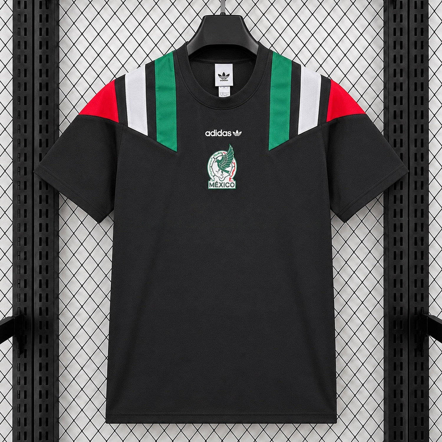 Retro Mexico EQT Iconic Black 2026-27 Black Special Jersey - UnitedFutballJersey