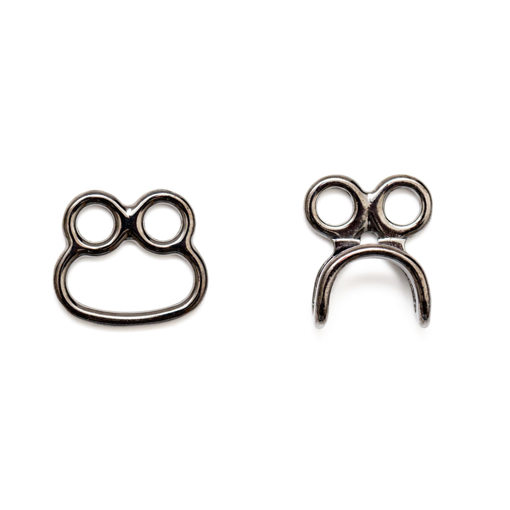 Italian Fancy Gunmetal Hook and Eye Closure - Joann Fabrics