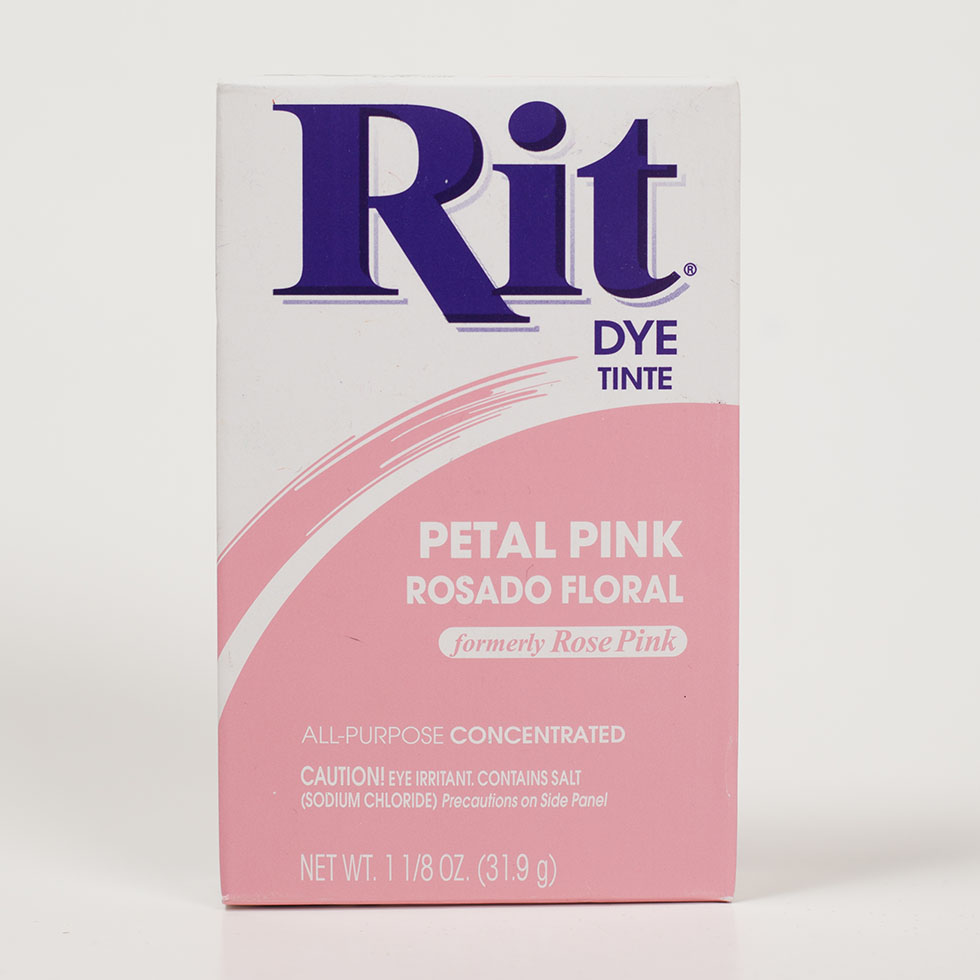 Rit All-Purpose Box Fabric Dye - Petal Pink - 1 1/8oz - Joann Fabrics