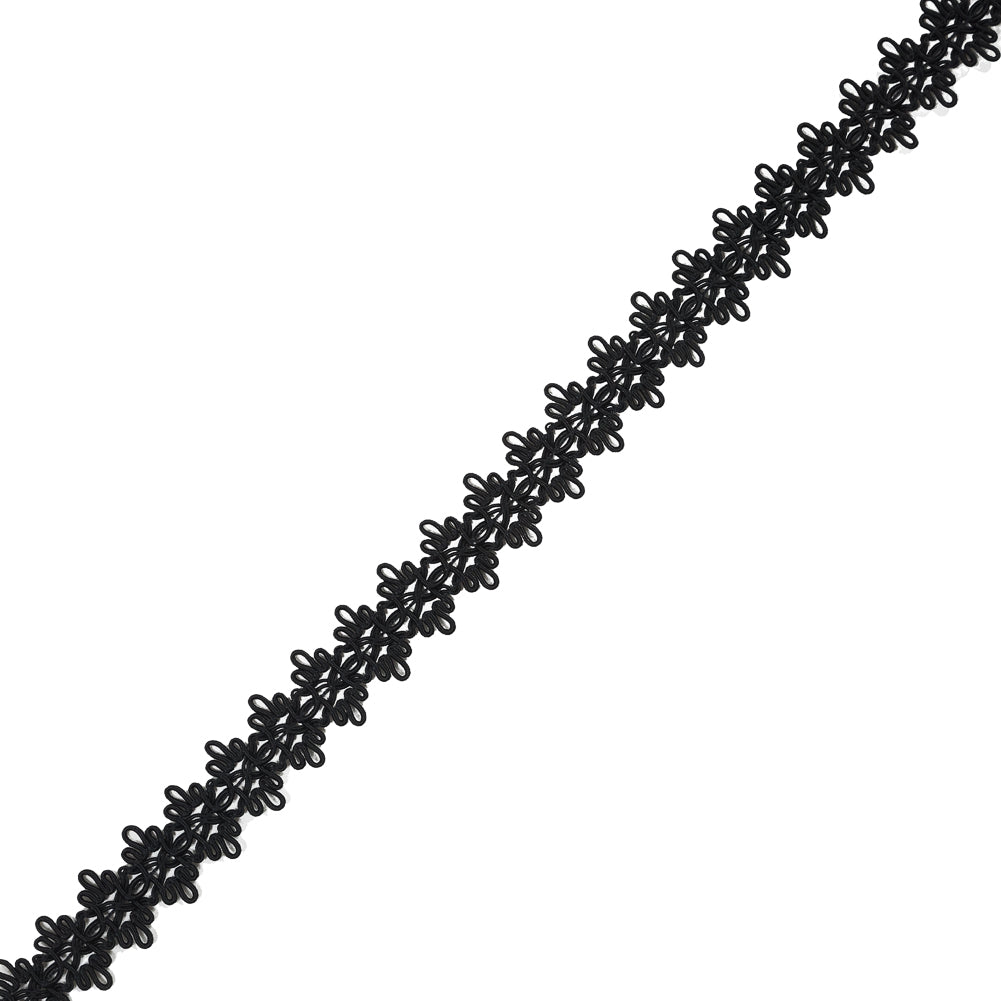 Black Loose Braided Cord - 1