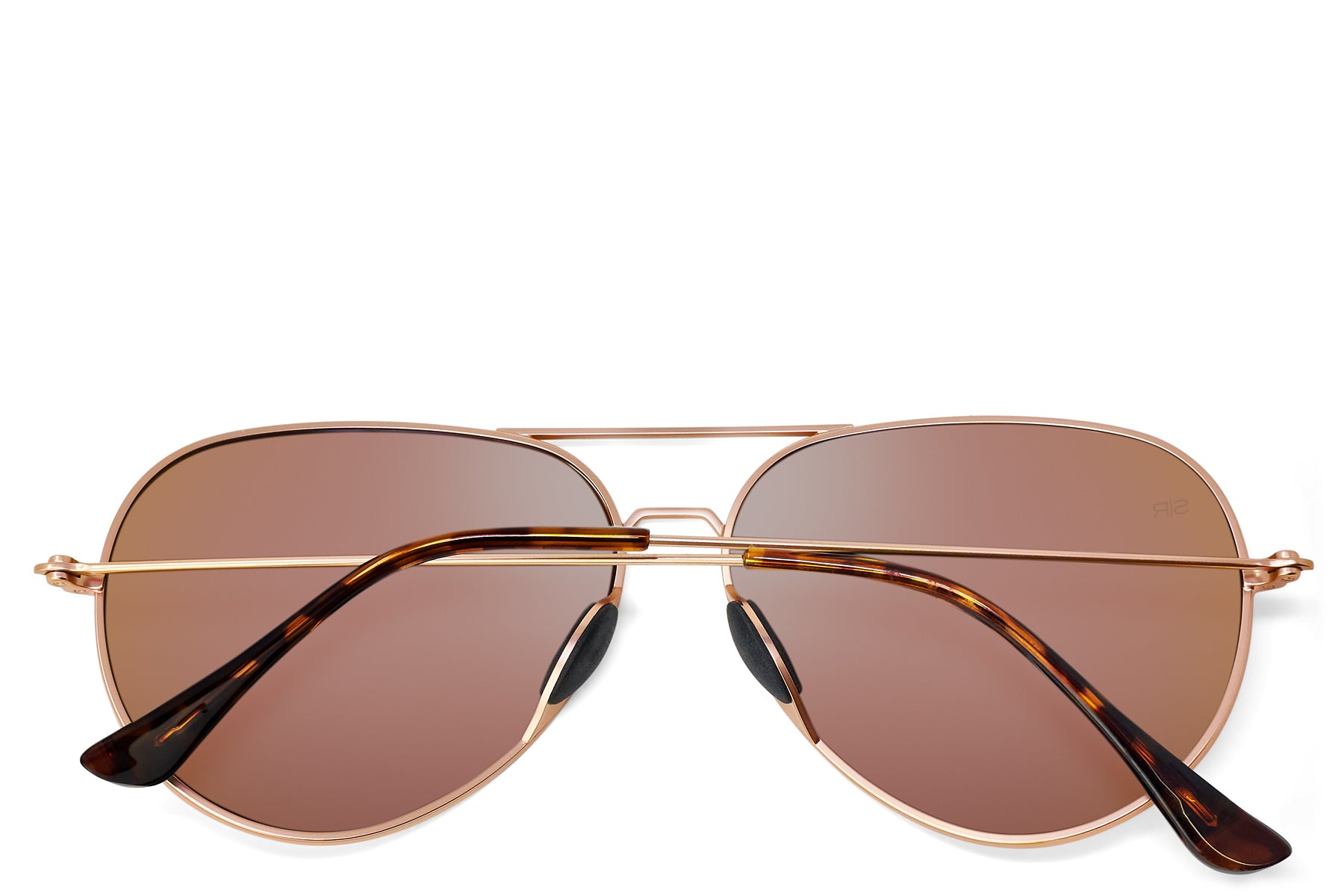 Tangle Free Aviator – Rose Gold Polarized