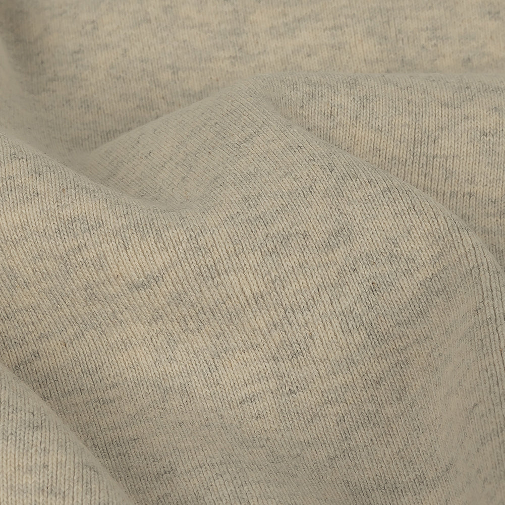 Cotton Tubular 1x1 Rib Knit - Heathered Moonbeam and Quarry - Delia Collection - Joann Fabrics