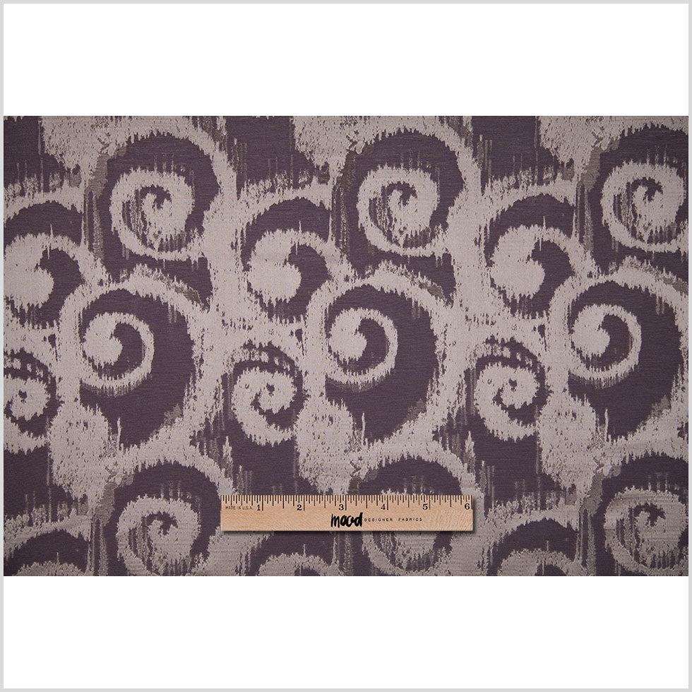 Plum Bold Swirls Jacquard - Joann Fabrics