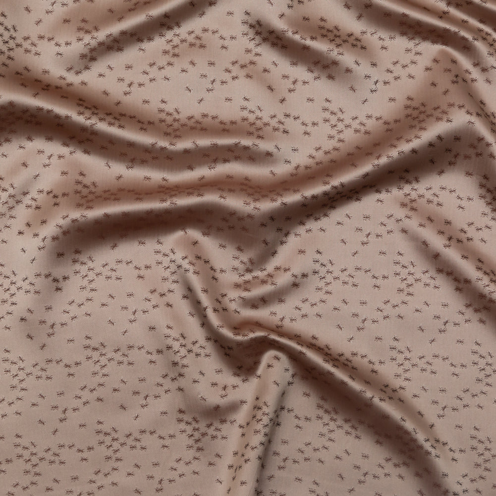 Ants Jacquard Lining - Taupe - Joann Fabrics