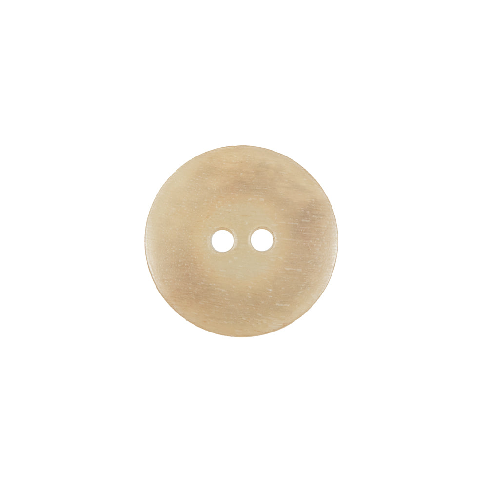Beige Horn 2-Hole Button - 24L/15mm - Joann Fabrics