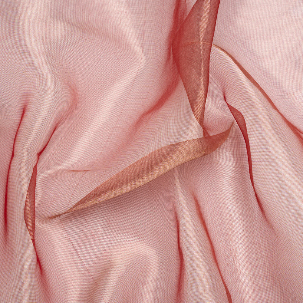 Metallic Silk Organza - Wine and Gold - Joann Fabrics