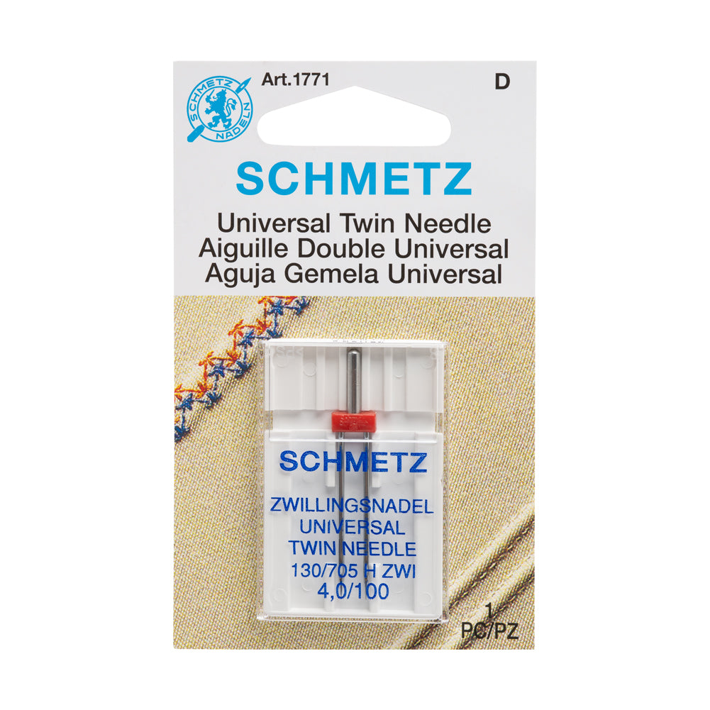 Schmetz Universal Twin Machine Needle - 4.0/100 - 1 ct - Joann Fabrics