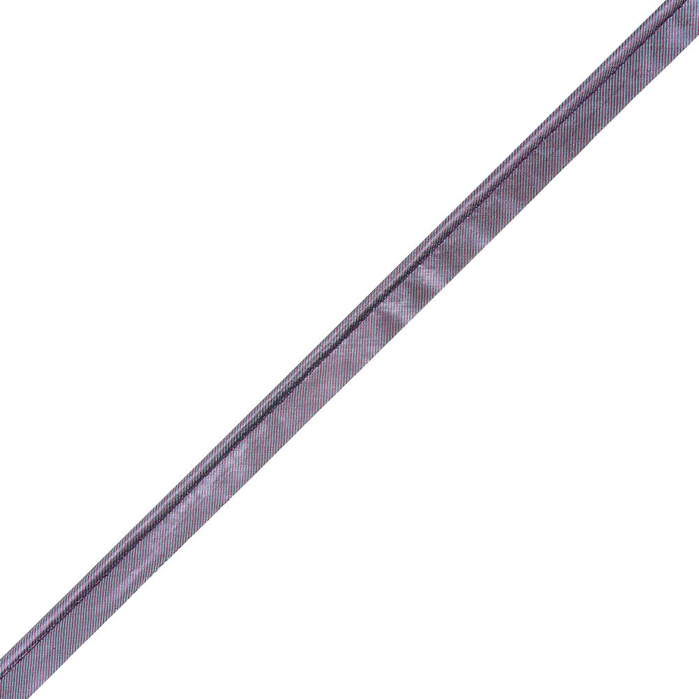Italian Purple Metallic Piping with Lip - 0.625